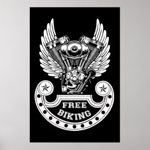 Free biking poster