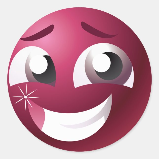 Free Bingo Merchandize Classic Round Sticker (Front)