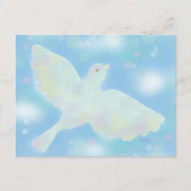 free bird postcard (Front)