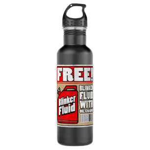 Free Blinker Fluid Mechanic Carguy Blinker Fluid 710 Ml Water Bottle
