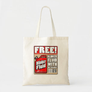 Free Blinker Fluid Mechanic Carguy Blinker Fluid Tote Bag