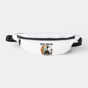 Free Broom Rides Halloween Witch Haunted Castle Sk Fanny Pack