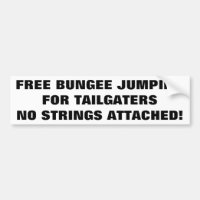 Free Bungee Jumping For Tailgaters No Strings