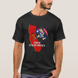 Free California Conservative USA Patriot for Freed T-Shirt