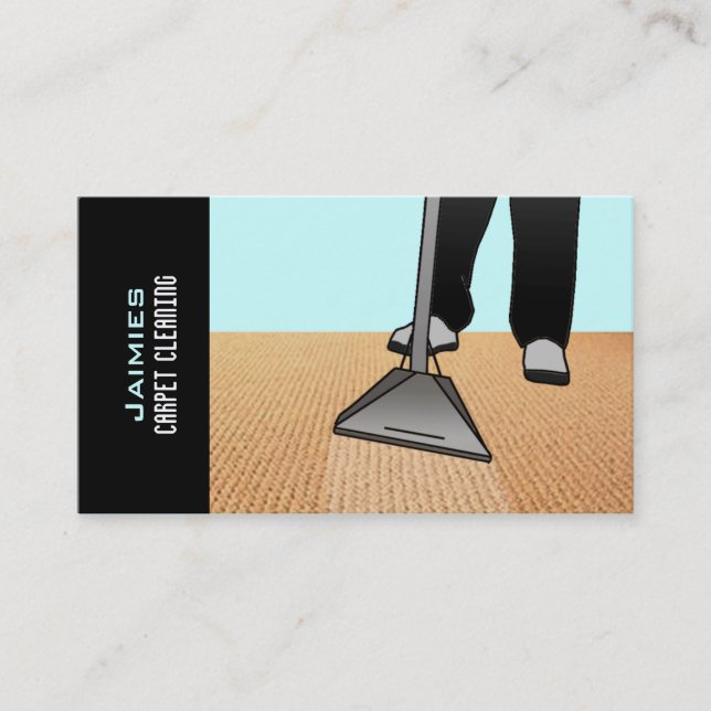 Free Carpet Cleaning Coupon Loyalty Card (Front)