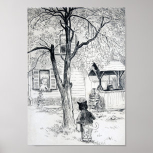 Free Cat Concert, Louis Wain Poster