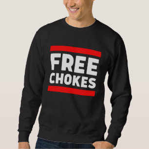 Free Chokes MMA Jiu Jitsu and Judo Fighter Sweatshirt