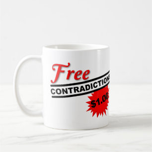 Free Contradictions Funny Mug