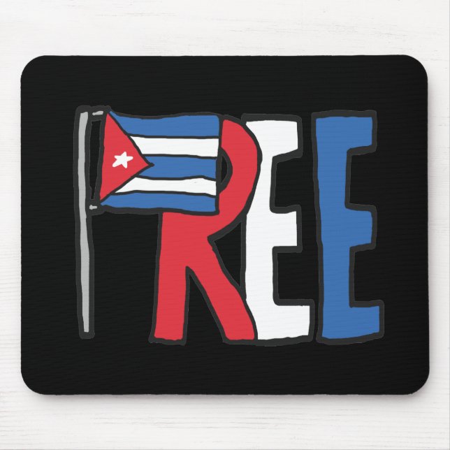 Free Cuba Mouse Pad (Front)
