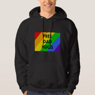 Free Dad Hugs Pullover Hoodie