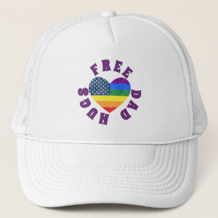 Free Dad Hugs Trucker Hat