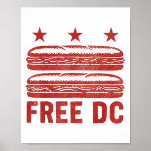 Free Dc Sub Sandwich Dc Sandwich Guy  Poster