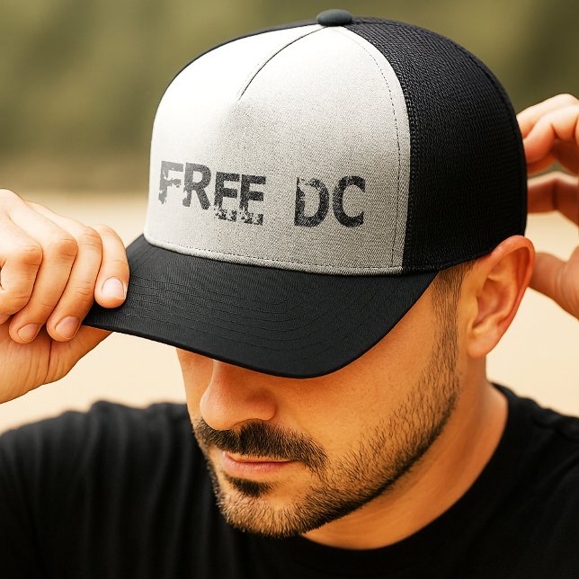 Free DC Washington Free DC Trucker Hat (Creator Uploaded)