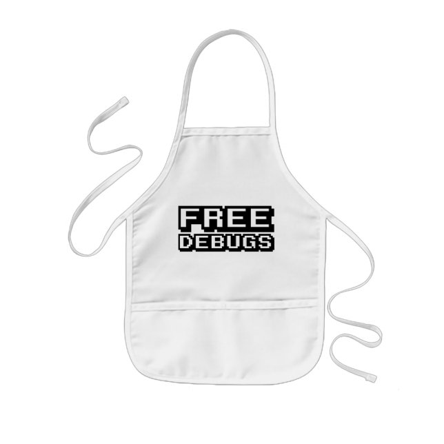 FREE DEBUGS KIDS APRON (Front)