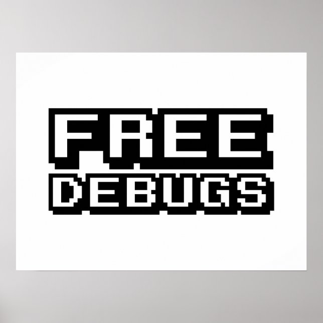 FREE DEBUGS POSTER (Front)