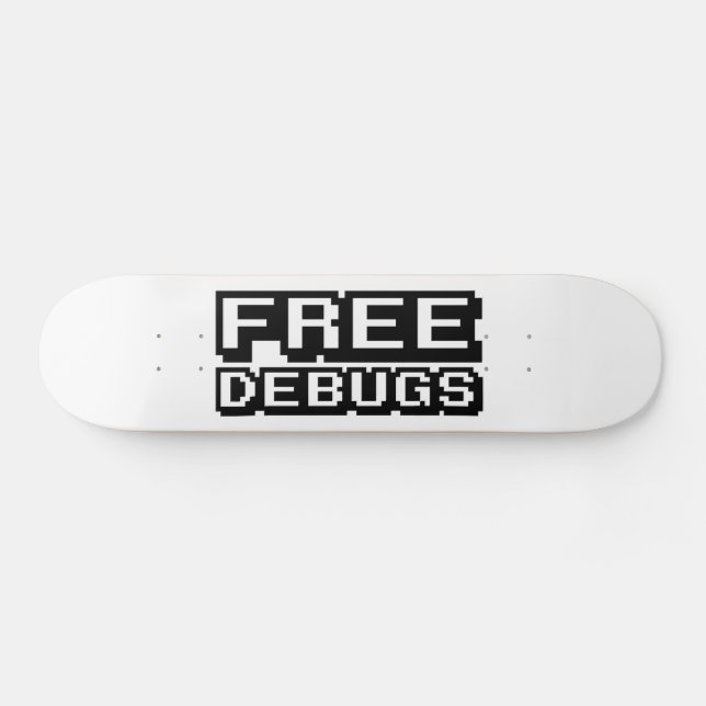 FREE DEBUGS SKATEBOARD (Horz)