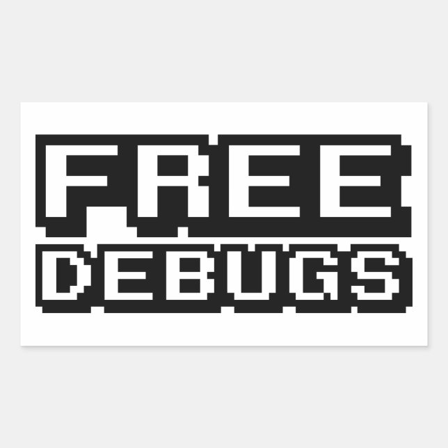 FREE DEBUGS STICKER (Front)