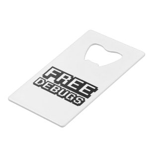 FREE DEBUGS WALLET BOTTLE OPENER