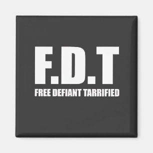 Free Defiant Tarrified Tarrifs American   Magnet