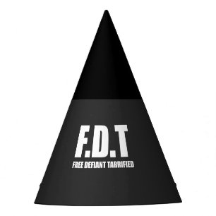 Free Defiant Tarrified Tarrifs American Party Hat