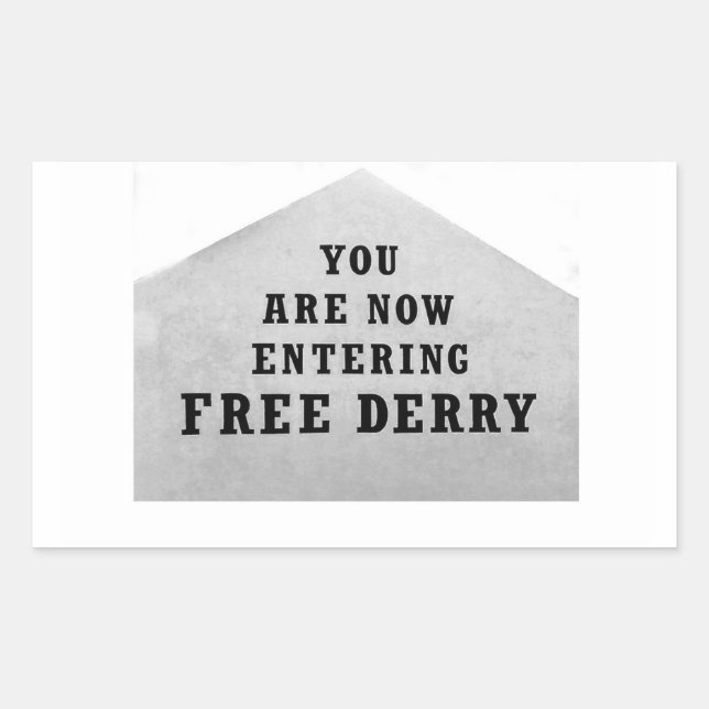 free derry wall sticker (Front)