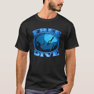 Free Dive With Mermaid T-Shirt