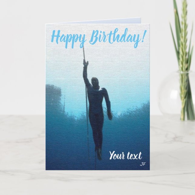 Free diving card (Front)