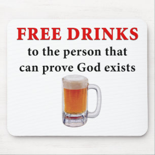 Free Drinks Mouse Pad