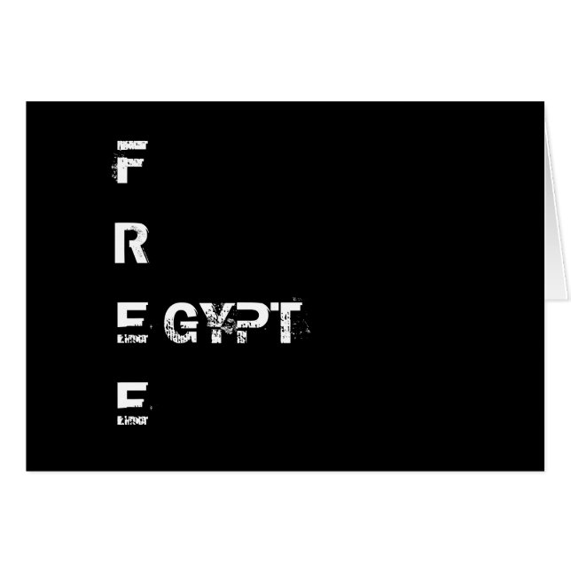 FREE EGYPT (Front Horizontal)