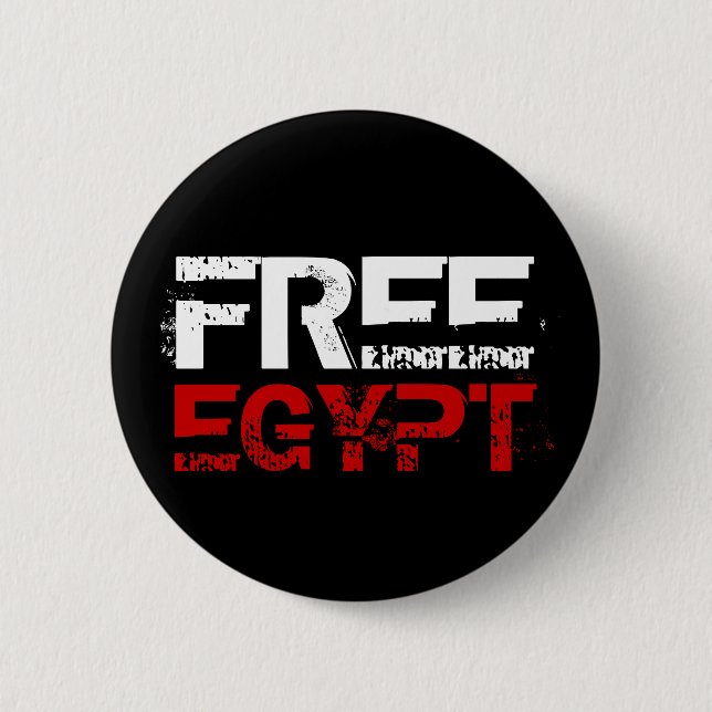 FREE EGYPT 2 INCH ROUND BUTTON (Front)