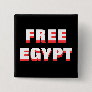 FREE EGYPT 2 INCH SQUARE BUTTON