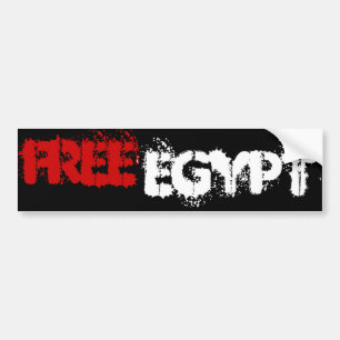 FREE  EGYPT BUMPER STICKER