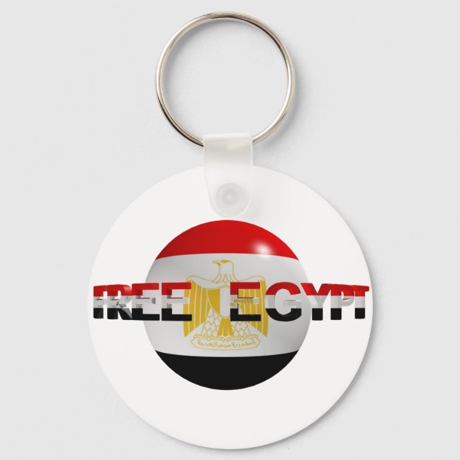 Free Egypt Keychain (Front)