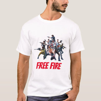 Free Fire T- Shirt Design