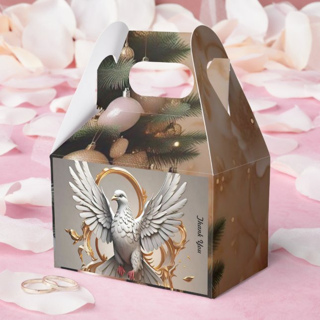 "Free Flight Ascension" Favor Box (Wedding)
