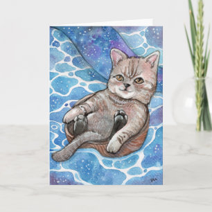 Free Floating Card