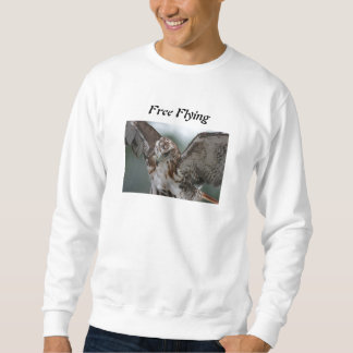 "Free Flying" Red Tail Hawk Photo Sweatsirt Sweatshirt