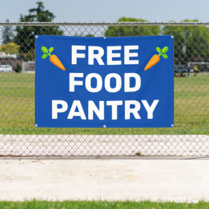 Free Food Pantry Banner