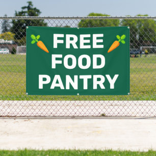 Free Food Pantry Banner