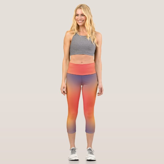 free form gradient on  small  legging (Front)