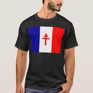 Free French Forces Flag T-Shirt