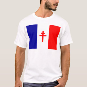 Free French Forces Flag T-Shirt
