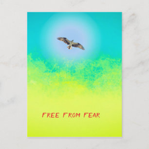 Free from fear. Glory to Ukraine Postcard
