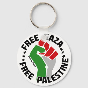 free gaza free palestine keychain
