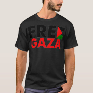 Free Gaza Free Palestine The Palestinian Flag T-Shirt