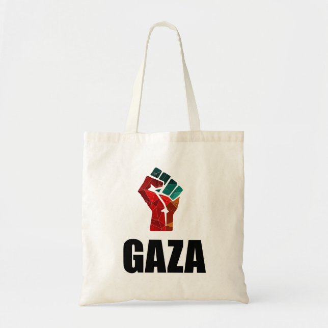 Free Gaza Palestine Tote Bag (Front)