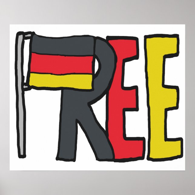 Free Germany Dexit Poster (Front)