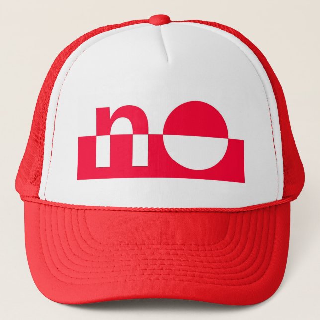 free greenland trucker hat (Front)
