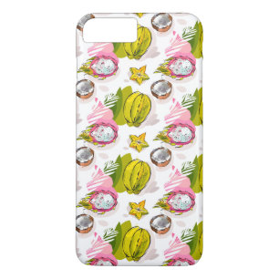 Free Hand Textured Fruit Pattern Case-Mate iPhone Case