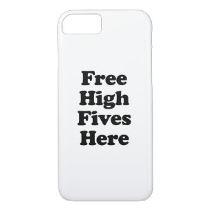 Free High Fives Here Case-Mate iPhone Case